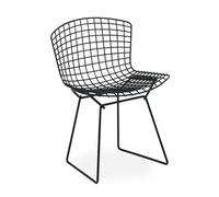 KNOLL chaise BERTOIA (Noir - Acier)