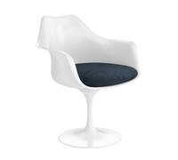 Knoll International Chaise avec accoudoirs Saarinen Tulip - Eva 170 - notte - blanc