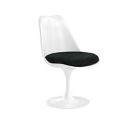 Knoll International Chaise Saarinen Tulip - Eva 169 - cactus - blanc