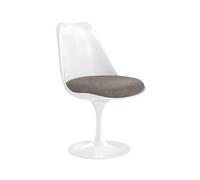 Knoll International Chaise Saarinen Tulip - Eva 177 - beige - blanc