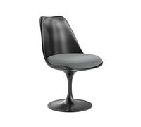 Knoll International Chaise Saarinen Tulip - Hallingdal 65 (130) - light grey - noir
