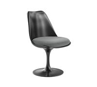 Knoll International Chaise Saarinen Tulip - Hallingdal 65 (166) - black white - noir