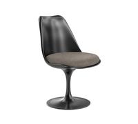 Knoll International Chaise Saarinen Tulip - noir - Eva 177 - beige