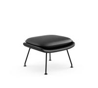 Knoll International Saarinen Womb Ottoman - Remplissage Fibre de Polyester - relax - noir - Volo Black - noir