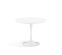 Knoll International Table de salle à manger Saarinen - Ø 91 cm - Stratifié blanc - blanc