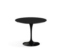 Knoll International Table de salle à manger Saarinen - Ø 91 cm - Stratifié noir - noir