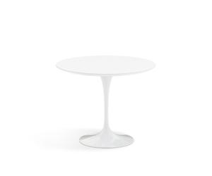 Knoll International Table de salle à manger Saarinen - blanc - Stratifié blanc - Ø 91 cm