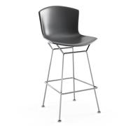 KNOLL tabouret hauteur bar BERTOIA Anniversary Edition (Structure chromée / Corps gris - acier / polypropylène)