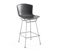 KNOLL tabouret hauteur comptoir BERTOIA Anniversary Edition (Structure chromée / Corps gris - acier / polypropylène)