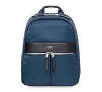 KNOMO Mini Beauchamp Sac à dos pour tablette de 25,4 à 27,9 cm pour femme, petit sac à dos ultra léger avec protection RFID, sac à main en nylon résistant à l'eau pour iPad Pro et Surface Go, bleu