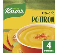 KNOOR - Soupe Crémeuse au Potiron, Saveur Douce et Onctueuse pour un Repas Réconfortant (Sachet 100g) - Lot de 4 - vendu par Lot