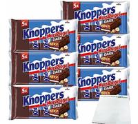 Knoppers Lot de 6 barres de 200 g + usy Block
