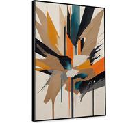 KNOR WALL ART 70X100 cm cadre profond Peinture sur toile Vibrations of Colours