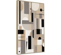 ️KNOR WALL ART®️ 70X120cm large cadre toile peinture -Géométrie du luxe-