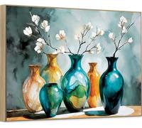 KNOR WALL ART Peinture sur toile 60x90 Délicatesse du magnolia