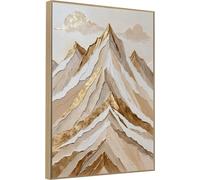 KNOR WALL ART tableau 70X100 cm dans un cadre profond Tops or