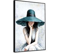 KNOR WALL ART toile sur châssis 60x90 Sous un large rebord