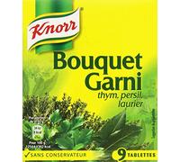 Knorr Tablettes de bouillon, bouquet garni au thym, persil et laurier - La boîte de 99g