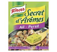 Knorr Assaisonnement Secret d'Arômes Ail Persil 9 Cubes 90 g - lot de 6