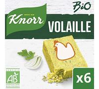 KNORR - Bouillon Bio Poule 60G - Lot De 4