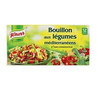 Knorr Bouillon Légumes Méditerranéens 12 Cubes 132g - Lot de 5