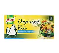 Knorr Bouillon Poule Dégraissé 12 Cubes 120g - Lot de 5