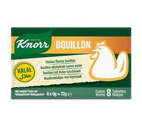 KNORR Bouillon Poulet Halal Cube (1 Unités (8 x 9g))
