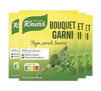 Knorr Tablettes de bouillon Bouquet garni – thym, persil et laurier – 99 g