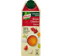 Knorr Brodo Manzo Lot de 3 bouillons de boeuf liquides 100 % ingrédients naturels sans gluten brik 750 ml