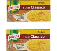 Knorr: Classico Lot de 2 boîtes de 20 cubes de bouillon, goût classique, 10 g par cube (Import Allemagne)