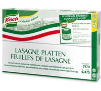 Knorr Collezione Lasagnes plaques de pâte à la semoule de blé dur 10000g