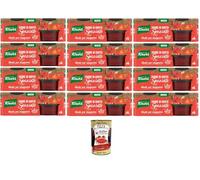 Knorr Cuore di Gusto Lot de 12 cœurs spéciaux, au goût épicé, 12 x 104 g + Italian Gourmet Polpa 400 g