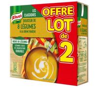 Knorr Douceur de 8 legumes à la creme fraiche - Le lot de 2 briques de 50cl