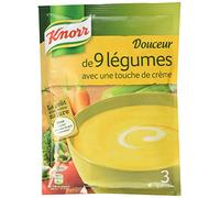 Knorr Douceur de 9 Légumes avec une Touche de Crème pour 3 portions 84 g - Lot de 5