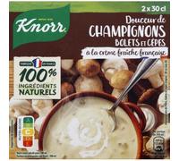Knorr Douceur de champignons bolets et cèpes - Les 2 briques de 300mL
