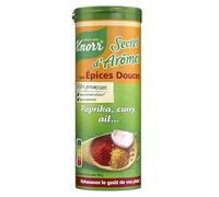 KNORR - Knorr Secret D'Arômes Assaisonnement En Poudre Aux Épices Douces 60G - Lot De 4