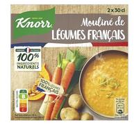 KNORR - Knorr Soupe Liquide Mouline De Legumes Francais 618G - Lot De 4