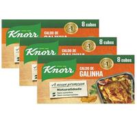Knorr lot de 3 bouillons de poulet 8 cubes