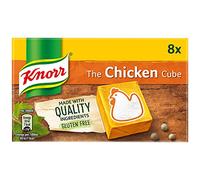 Knorr Lot de 8 cubes de bouillon de poulet, 80 g