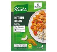 Knorr Mélange de sauce au curry moyen (5 paquets de 47 g)