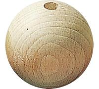Knorr Prandell 1026375272 1000X Boule de bois brut en MDF Naturel 12 mm 1000 pièces