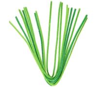 Knorr Prandell 218471043 Lot de 10 Fils Chenille en Peluche Vert mai 50 cm de Long, 6 mm de diamètre