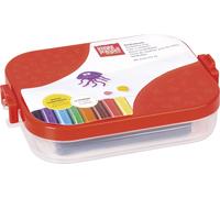 KNORR prandell Boîte de pâte à modeler scolaire pour enfants 14 pièces 340 g