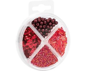Knorr Prandell Ensemble Perles et Paillettes Rouge