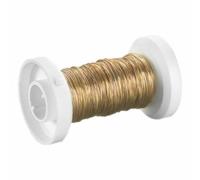 Knorr Prandell Fil De Laiton Rond 0, 25mm X 35m-Or,, Tressage De Fil, Fleuristerie, Passe-Temps Couleurs, Découpage