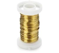 Knorr Prandell Fil plaqué Or 0,60 mm x 18 m, Laiton, 0,6 mm 18 m