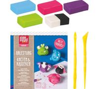Knorr Prandell Kit de Bricolage à pétrir et à Effacer « Animaux Amusants » | 100 g