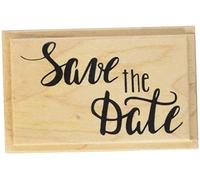 Knorr Prandell Knorr prandell 211800353 Tampon en bois Motif Save the Date 6,2 x 3,9 cm