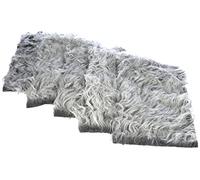 Knorr Prandell Peluche à Poils Longs, MDF, Blanc
