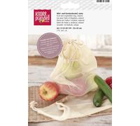 KNORR prandell Sachet en coton pour fruits et légumes nature